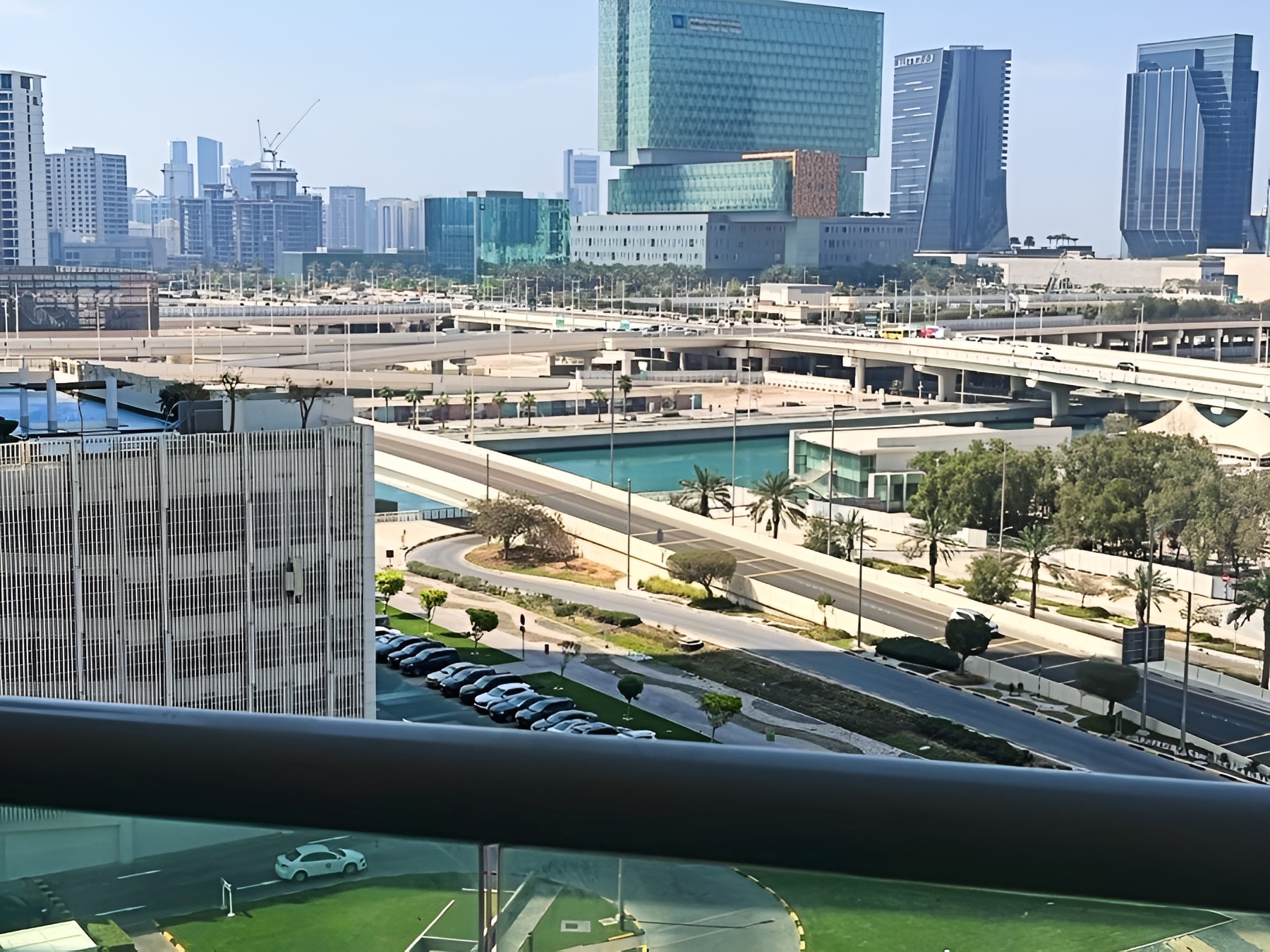 Balcony | Pool View |  Semi Closed Kitchen